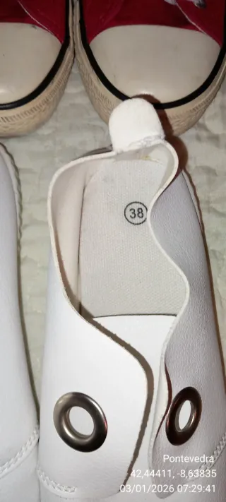 Lote 3 pares mocasines