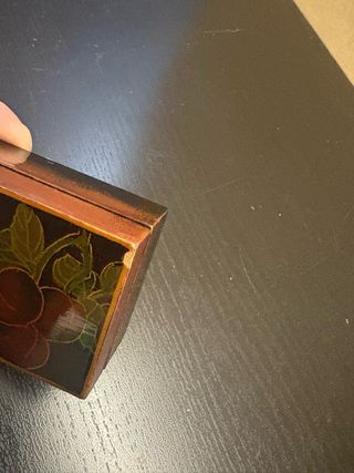 Lote 2 cajitas policromadas