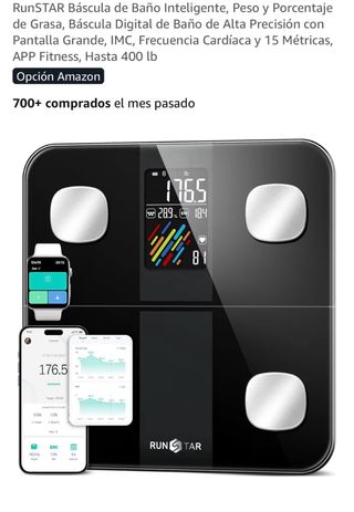 Báscula Inteligente RunSTAR 400 lb