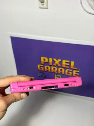 Nintendo 3DS XL Rosa + Caricatore Originale