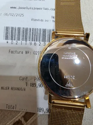 Reloj Guess Dorado Unisex