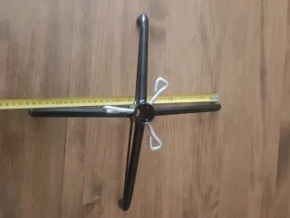 Soporte Árbol Navidad Metálico Negro