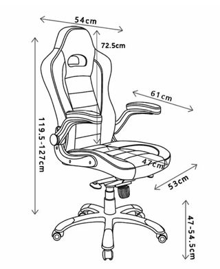 Silla gaming Lemans regulable