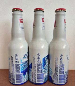 3 bottiglie Mahou Real Madrid
