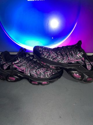 Nike TN Air Max Zapatillas Negras Rosas