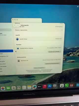 MacBook Pro M2 13” 2022 8GB RAM 500GB SSD