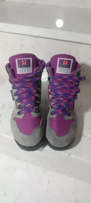 Scarpe trekking donna SWING grigio/viola