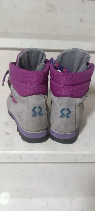 Scarpe trekking donna SWING grigio/viola