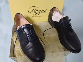 Zapatos Tizzas comunión azul