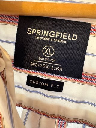 Camisa Springfield Rayas Talla XL