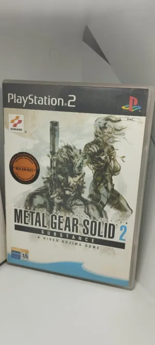 Lote Metal Gear Solid 2 y 3 PS2