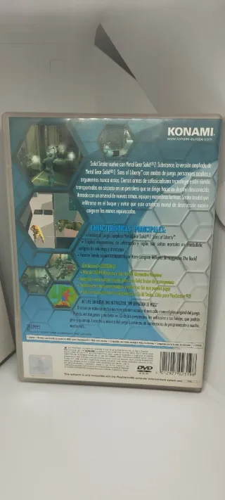 Lote Metal Gear Solid 2 y 3 PS2