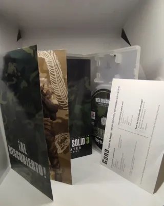 Lote Metal Gear Solid 2 y 3 PS2
