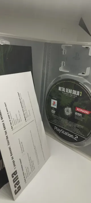 Lote Metal Gear Solid 2 y 3 PS2