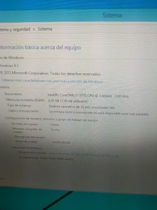 Ordenador LG Intel Core i7 Negro