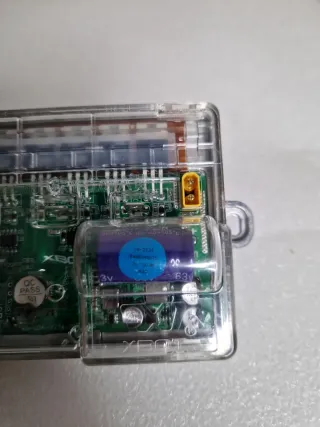 Placa de control transparente