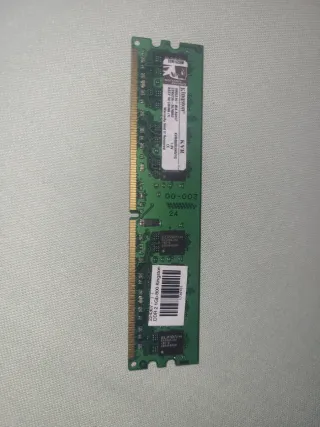 Memoria RAM Kingston DDR2 1GB 800MHz - 3 UNIDADES
