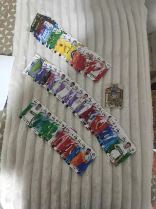 Lote cromos fútbol Adrenalyn 25/26