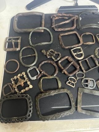 Lotto fibbie antiche