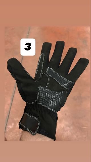 Guantes de moto de cuero Solmotion