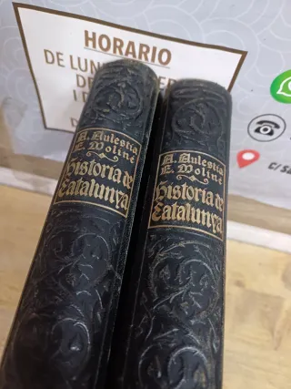 HISTÓRIA DE CATALUNYA, II TOMOS, 1930