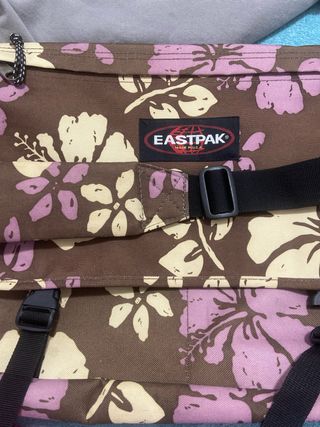Mochila Eastpak flores original