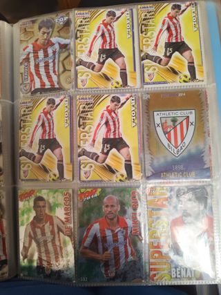 Lote cromos Athletic Club Bilbao ESCUCHO OFERTAS
