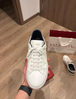 Zapatillas Valentino Blancas y Azules