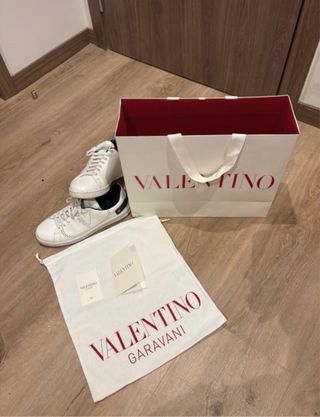 Zapatillas Valentino Blancas y Azules