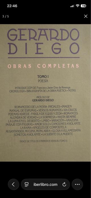 Poesía I y II