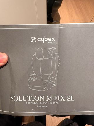 Silla coche Cybex Solution M-Fix SL