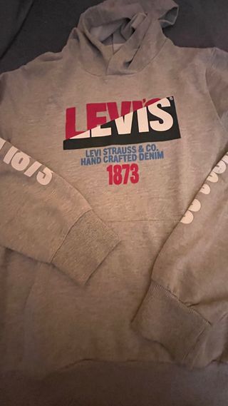 Sudadera Levis Niños Gris