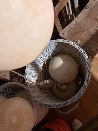 Lámparas colgantes esféricas