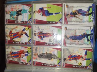 Lote cromos fútbol FC Barcelona Messi ESCUCHO OFER