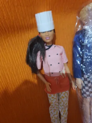 Lote 3 Barbies Chef y otras