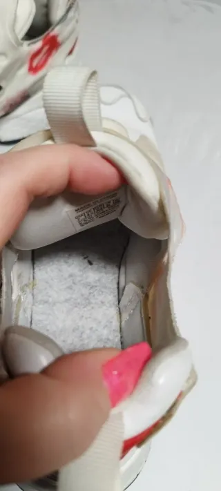 Zapatillas Reebok Blancas y Rosas