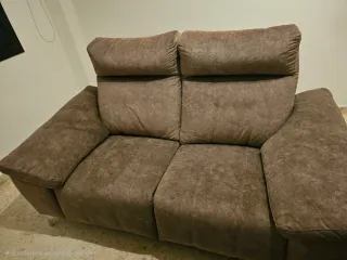Sofá 2 plazas eléctrico reclinable