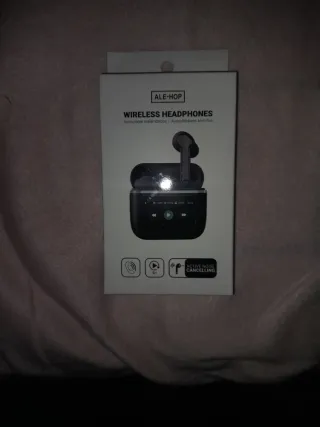 Auriculares Inalámbricos ALE-HOP Negros