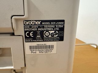 Stampante Brother DCPJ1200W Multifunzione Wifi