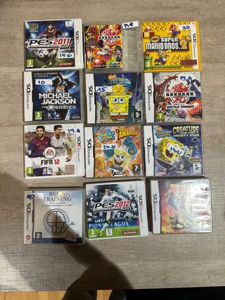 Lote 12 Juegos Nintendo DS/3DS