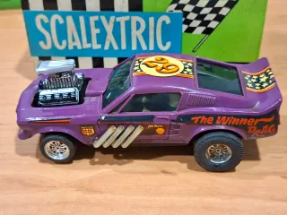 SCALEXTRIC FORD MUSTANG DRAGSTER