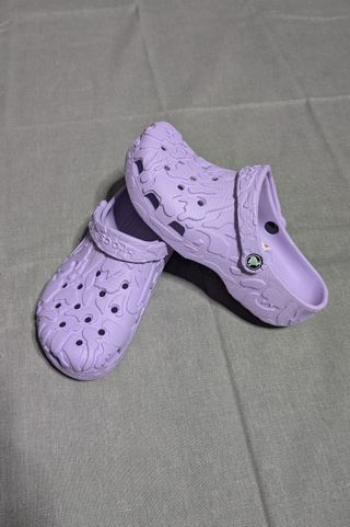 Crocs Classic Lila Diseño 3D