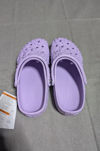 Crocs Classic Lila Diseño 3D