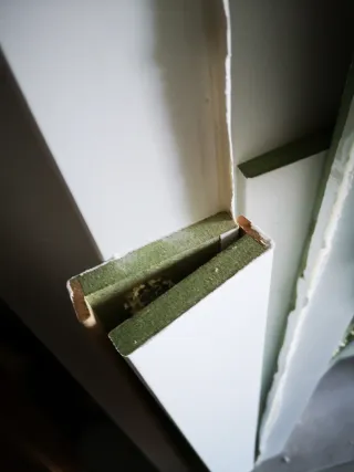 Puertas madera blancas lacadas