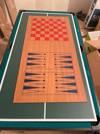 Billar y futbolín infantil