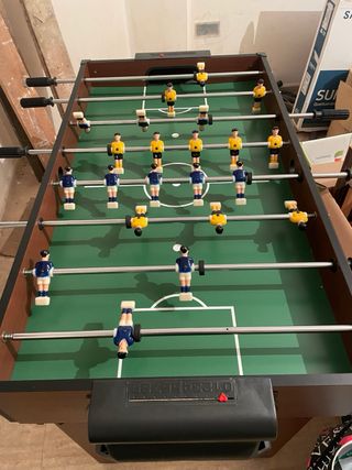 Billar y futbolín infantil