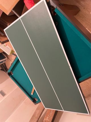 Billar y futbolín infantil