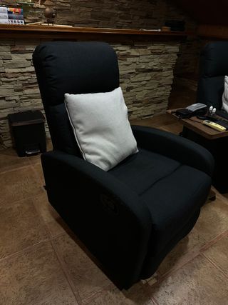 Astan Hogar Sillón Relax Manual Azul