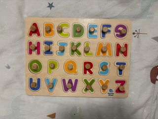 Puzzle Madera Abecedario Mundo Diver