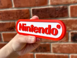 Logotipo Nintendo 250x60mm